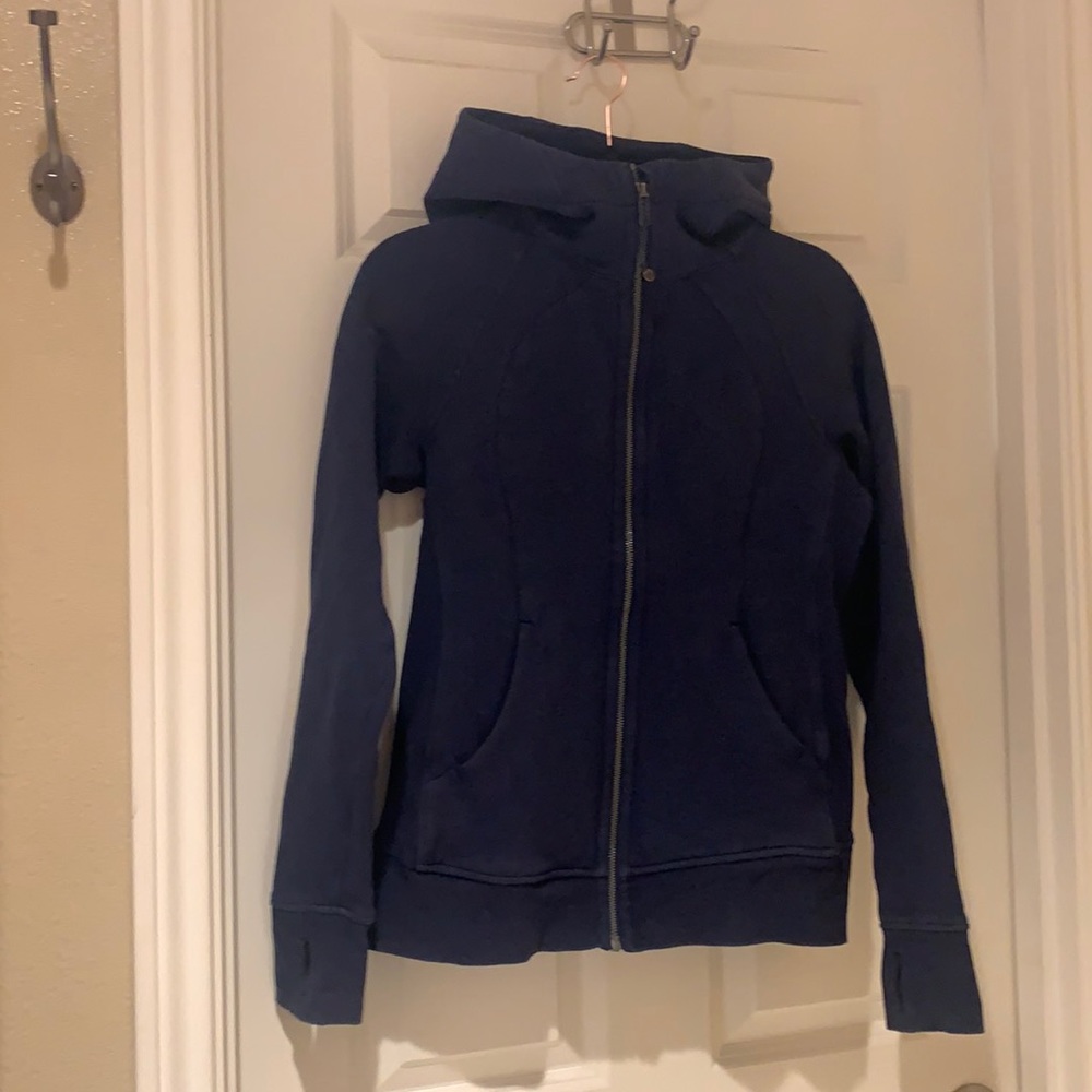 Lululemon light cotton fleece scuba hoodie